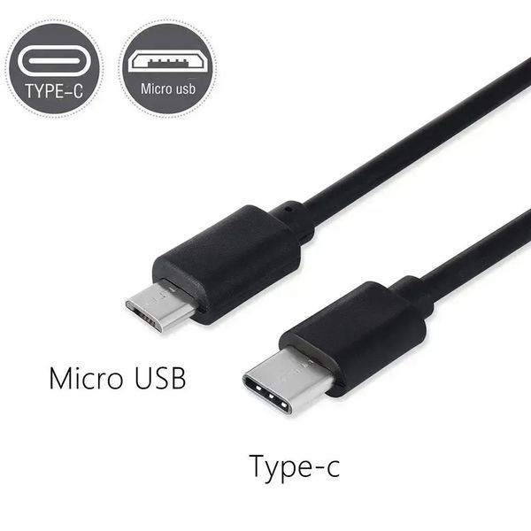 Кабель пристроїв USB Type-C-2.0microB M/M 0.2m Lucom (62.09.8676) (USB2.0) OTG 62.09.8676 фото