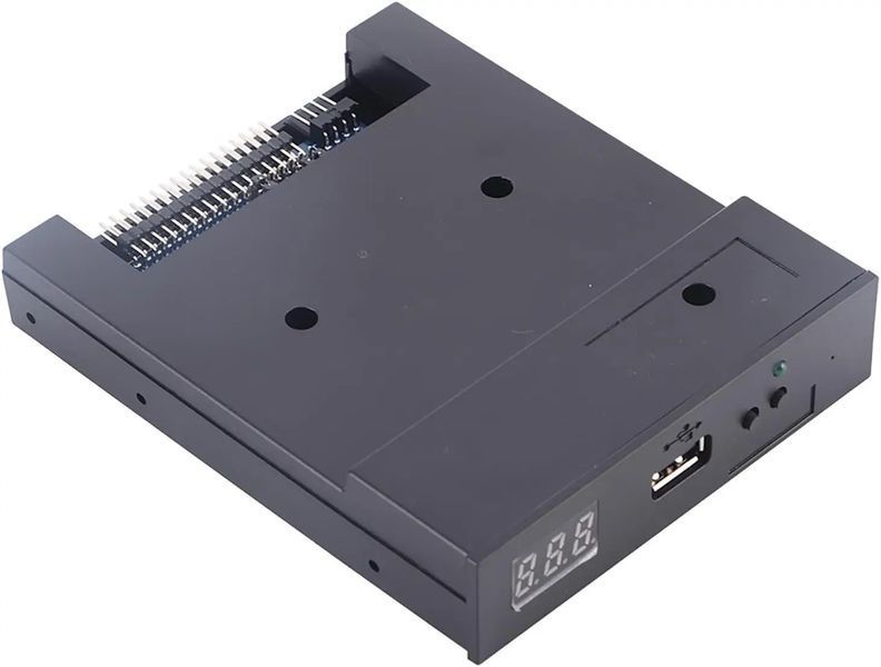 Перехідник обладнання FDD привід-USB2.0 A Lucom (84.00.7170) емулятор Floppy дисководу на USB