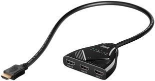 Перехідник відео HDMI 3x1 (Switch) Goobay (75.06.0819) Selector 1080p Pas автомат 0.6m