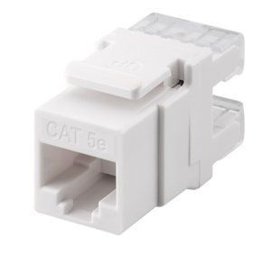 Роз'єм RJ45 UTP5e-конектор Lucom (62.09.8182) Keystone AWG24-26 LSA SNAP-IN 62.09.8182 фото