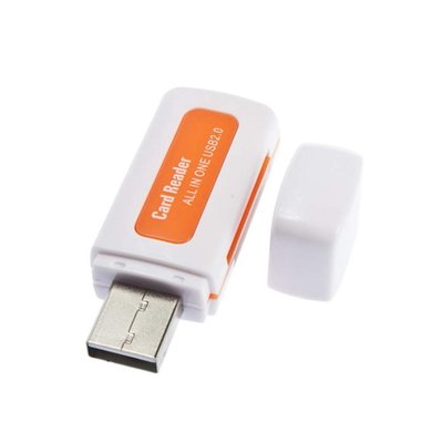 Перехідник накопичувача USB2.0 A-CardReader Lucom (84.00.7136) 4-in-1 4xSlot 84.00.7136 фото