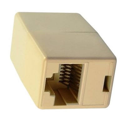 Перехідник мережевий RJ45 UTP5e F/F Lucom (25.02.5006) RJ45 адаптер ISDN 1:1 8P8C 25.02.5006 фото