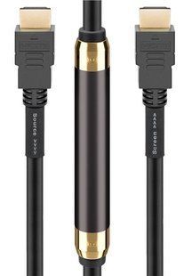 Кабель монітора-сигнальний HDMI M/M 20.0m Gutbay (78.01.2842) v2.0 4K@60Hz HS+HEC+ARC D=8.0mm