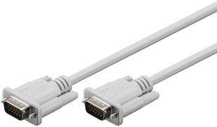 Кабель монітора-сигнальний VGA HD15 M/M 5.0m Goobay (75.06.8314) D=5.5mm 2xShielded Cu 75.06.8314 фото
