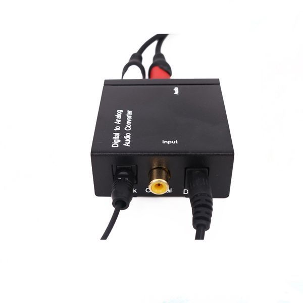 Перехідник аудіо Toslink-RCAx2 Lucom (62.09.8009) +3.5mm +Coax/SPDIF (RCA-колонки)