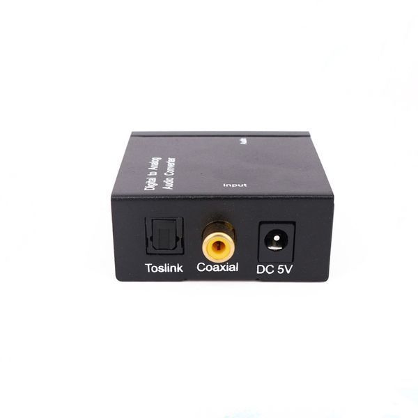 Перехідник аудіо Toslink-RCAx2 Lucom (62.09.8009) +3.5mm +Coax/SPDIF (RCA-колонки)