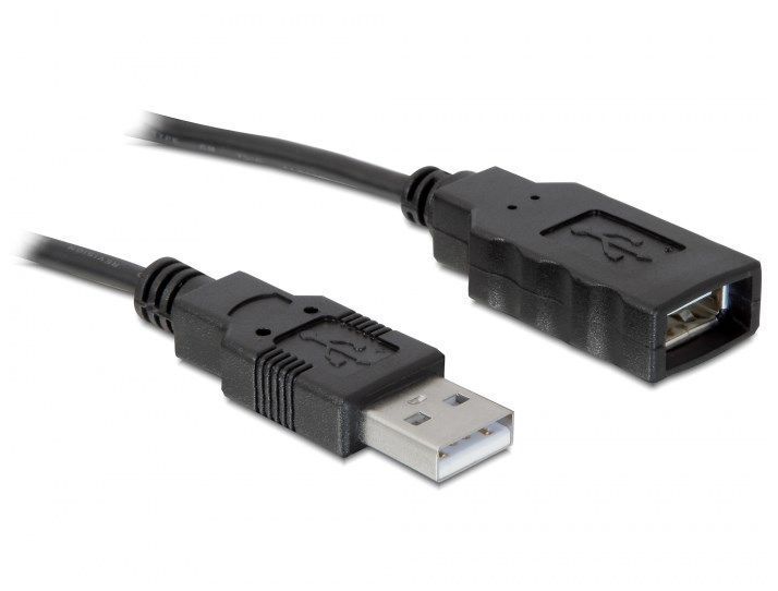 Перехідник обладнання USB2.0 A-COM(DB9) RS232 M/M Delock (70.06.1460) 0.8m FTDI Nut (адаптер+кабель)