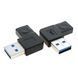 Перехідник обладнання USB Type-C-3.0A F/M Lucom (62.09.8312) (USB3.0) адаптер OTG 90&deg; вліво 62.09.8312 фото 3