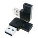 Перехідник обладнання USB Type-C-3.0A F/M Lucom (62.09.8312) (USB3.0) адаптер OTG 90&deg; вліво 62.09.8312 фото 2