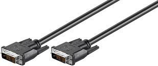 Кабель монітора-сигнальний DVI M/M 2.0m Goobay (75.05.0850) 18+1 D=6.0mm 2xShielded Cu 75.05.0850 фото