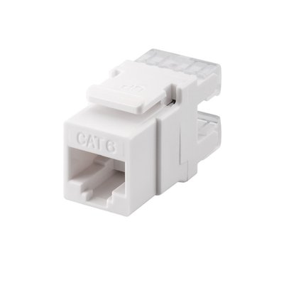 Роз'єм RJ45 UTP6-конектор Goobay (75.09.5740) Keystone ToolFree SNAP-IN 75.09.5740 фото