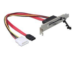 Планка корпусна SATA 22p-7p F/M Roline (11.03.1225) +Molex планка 0.3m