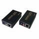 Подовжувач аудіо-відео VGA HD15 M/F 100m Lucom (84.00.7118) (1xRJ45) 1080p +Audio cat.5e/6