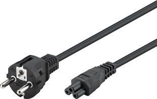 Кабель живлення пристроїв IEC(Schuko)-(C5)Mikimaus M/F 3.0m Lucom (84.00.7219) 1.0mm S-90&deg; Compaq 84.00.7219 фото