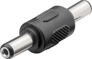 Перехідник живлення Jack DC M/M Lucom (84.00.7166) 5.5x2.1mm адаптер