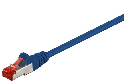 Патч-корд екранований RJ45 SFTP6 1.5m Goobay (75.09.5576) patch AWG28 LSOH D=6.0mm Cu PoE+ 75.09.5576 фото