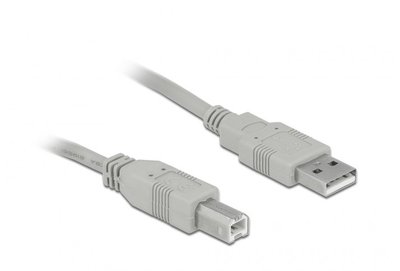 Кабель принтера USB2.0 A-B M/M 1.8m Delock (70.08.2215) AWG24+28 2xShielded D=4.5mm Cu 70.08.2215 фото