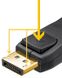 Кабель монітора-сигнальний DisplayPort M/M 3.0m Goobay (75.06.5924) v1.2 4K@60Hz 19pin 2xShield Gold 75.06.5924 фото 2