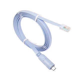 Кабель пристроїв USB Type-C-RJ45(RS232) M/M (Cisco) 1.8m Lucom (62.09.8569) консольний кабель FTDI232+ZT213 62.09.8569 фото
