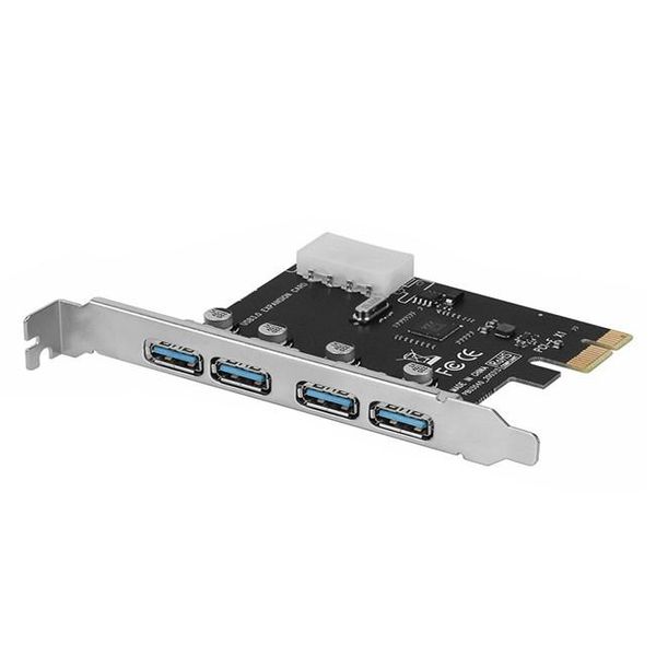 Перехідник обладнання PCIe-USB3.0 A Lucom(62.09.8405) x4 62.09.8405 фото