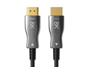 Кабель монітора-сигнальний HDMI M/M 50.0m Lucom (78.01.3229) v2.1 8K@60Hz Optical Hybrid AOC 78.01.3229 фото