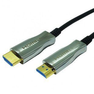 Кабель монітора-сигнальний HDMI M/M 10.0m Lucom (78.01.3222) v2.1 8K@60Hz Optical Hybrid AOC 78.01.3222 фото