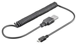 Кабель пристроїв USB2.0 A-microB M/M 1.0m Goobay (75.06.2334) (стиснута-0.5m) 2xShielded Cu 75.06.2334 фото