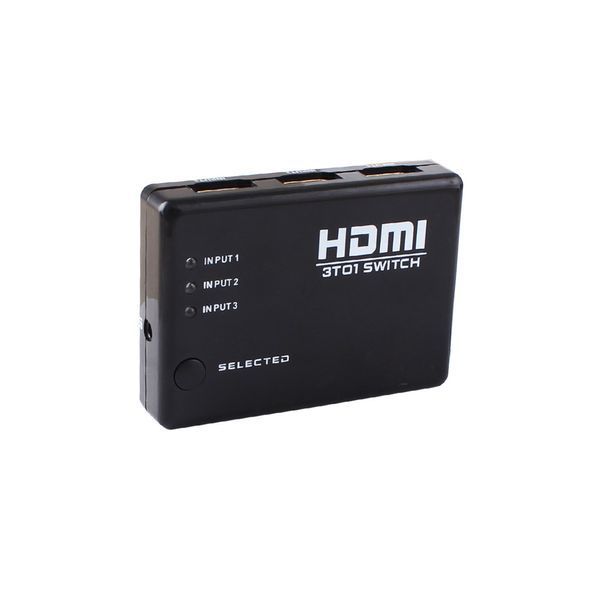 Перехідник відео HDMI 3x1 (Switch) Lucom (62.09.8005) Selector 1080p Act auto+пульт