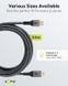 Кабель монітора-сигнальний DisplayPort-HDMI M/M (HDMIекран) 3.0m Goobay (75.06.5270) 4K@60Hz D=6.0mm Textile Plus 75.06.5270 фото 8