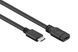 Кабель пристроїв-подовжувач USB Type-C M/F 0.5m Gutbay (78.01.2969) (USB3.2) 10Gbps 100W 4K@60Hz Cu 78.01.2969 фото 1