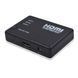 Перехідник відео HDMI 3x1 (Switch) Lucom (62.09.8005) Selector 1080p Act auto+пульт