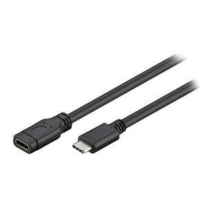 Кабель пристроїв-подовжувач USB Type-C M/F 1.0m Gutbay (78.01.2970) (USB3.2) 10Gbps 100W 4K@60Hz Cu 78.01.2970 фото