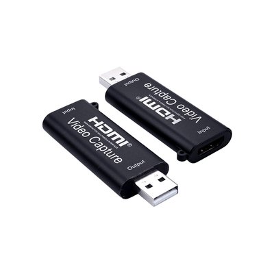 Перехідник відео USB2.0 A-HDMI M/F (V.Capture) Lucom (62.09.8004) відеозахват video capture 1080p 62.09.8004 фото