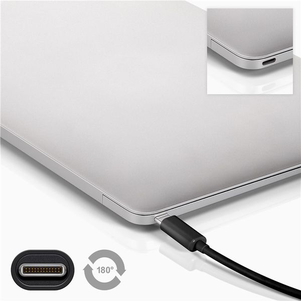 Кабель монітора-сигнальний USB Type-C-DisplayPort M/M (DP-екран) 1.2m Goobay (75.05.5984) (USB3.1Gen2) v1.2 4K@60Hz 75.05.5984 фото