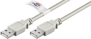 Кабель пристроїв USB2.0 A M/M 2.0m Goobay (75.05.0796) AWG24+28 2xShielded D=4.0mm Cu 75.05.0796 фото