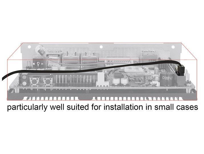 Кабель накопичувача SATA 7p M/M 0.3m Delock (70.08.3840) прямий 6Gbps UltraFLEXI Latch 70.08.3840 фото