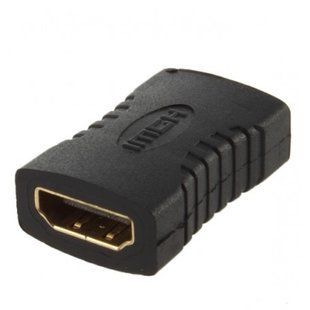 Перехідник відео HDMI F/F (адаптер) Goobay (75.06.0729) прямий зєднувач 4K@60Hz L=46mm 75.06.0729 фото