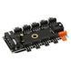 Перехідник живлення FanPower 4p 1x10 M/F Lucom (62.09.8127) адаптер для 3pin та 4pin cooler 62.09.8127 фото 5