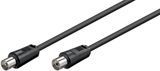 Кабель антенний-подовжувач RF:Coaxial M/F 15.0m Goobay (75.05.0912) 75 Ohm D=5.0mm 2xShielded 70dB 75.05.0912 фото