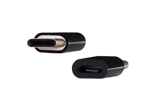 Перехідник обладнання USB Type-C-2.0microB M/F Lucom (62.09.8408) (USB2.0) адаптер 62.09.8408 фото
