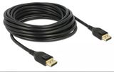 Кабель монітора-сигнальний DisplayPort M/M 5.0m Delock (70.08.5663) v1.4 8K@60Hz 19pin HDR Sertific 70.08.5663 фото