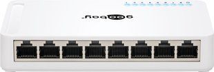 Перехідник мережевий RJ45 GigaLAN 1x8 (Switch) Goobay (75.09.3373) 10/100/1000Mbps GreenPower CE