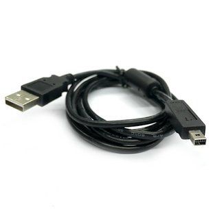 Кабель пристроїв USB2.0 A-mini 4p M/M Delock (70.08.2248) 1.5m Sony Ferrite D=3.5mm 70.08.2248 фото
