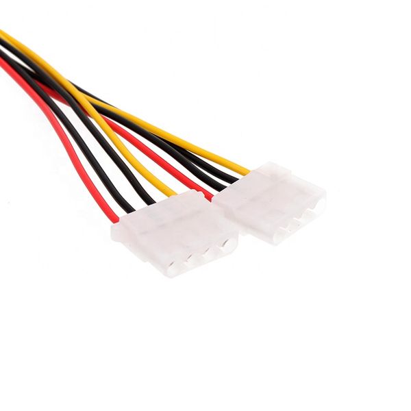 Кабель живлення внутрішній MoleX 1x2 M/F (Splitter) Lucom(62.09.8095) 0.20m 4pin Y-form 62.09.8095 фото