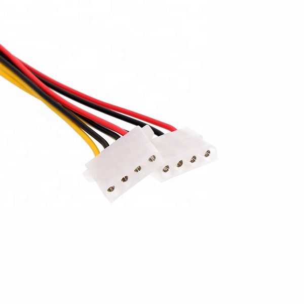 Кабель живлення внутрішній MoleX 1x2 M/F (Splitter) Lucom(62.09.8095) 0.20m 4pin Y-form 62.09.8095 фото