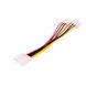 Кабель живлення внутрішній MoleX 1x2 M/F (Splitter) Lucom(62.09.8095) 0.20m 4pin Y-form 62.09.8095 фото 2