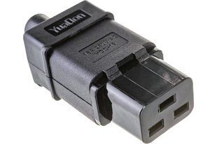 Роз'єм IEC(C19)-конектор Lucom (84.00.7163) кабельний 3x2.5mm OD=10mm 16A