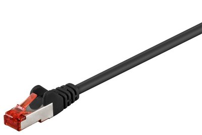 Патч-корд екранований RJ45 SFTP6 0.25m Goobay (75.09.3215) patch AWG28 LSOH D=6.0mm Cu PoE+ 75.09.3215 фото