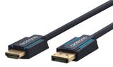 Кабель монітора-адаптер DisplayPort-HDMI M/M (HDMIекран) 3.0m ClickTronic (75.04.4925) v1.2 4K@60Hz D=7.3mm Casual OFC 75.04.4925 фото