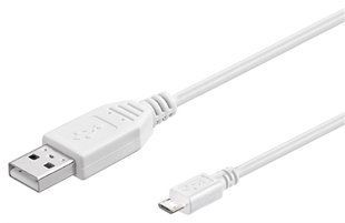 Кабель пристроїв USB2.0 A-microB M/M 3.0m Goobay (75.09.6194) AWG28 2xShielded Cu 75.09.6194 фото